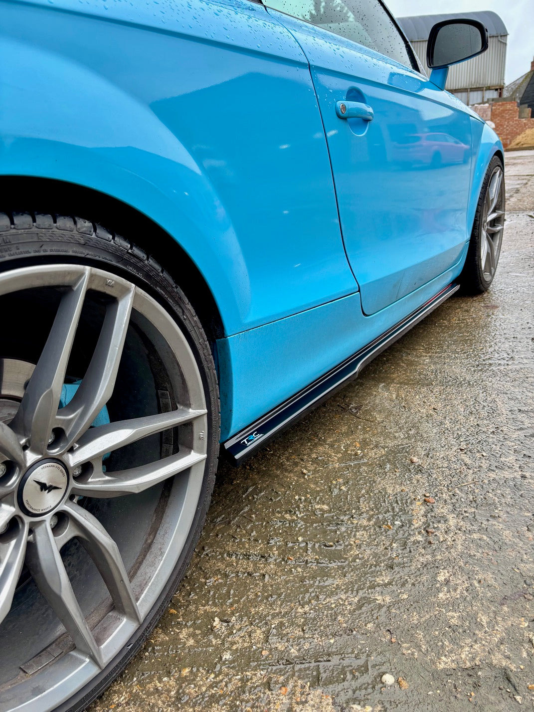 Audi TTS MK2 Pre-Facelift - Side Skirt Splitters