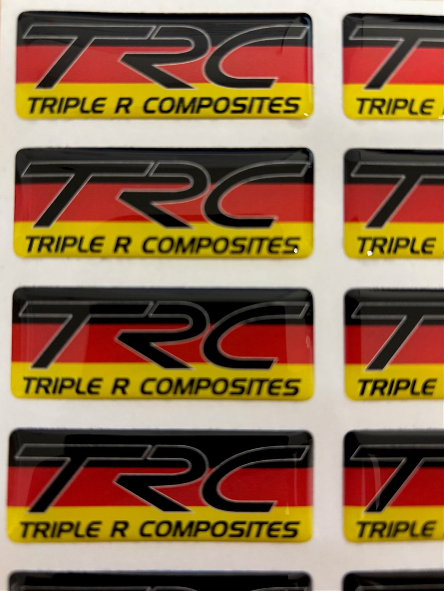 TRC Gel Badge - Deutschland Edition