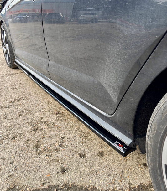 Volkswagen Polo MK6 GTI - Side Skirt Splitters