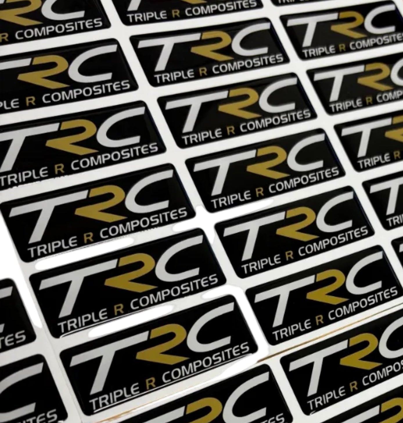 TRC Gel Badge - Gold Edition