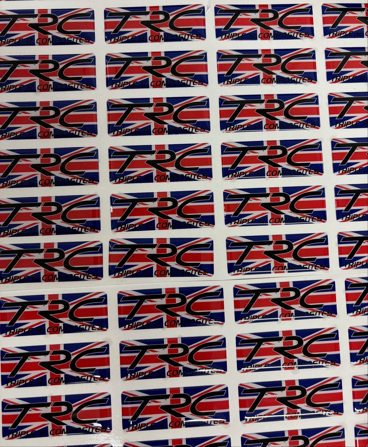 TRC Gel Badge - Union Jack Edition