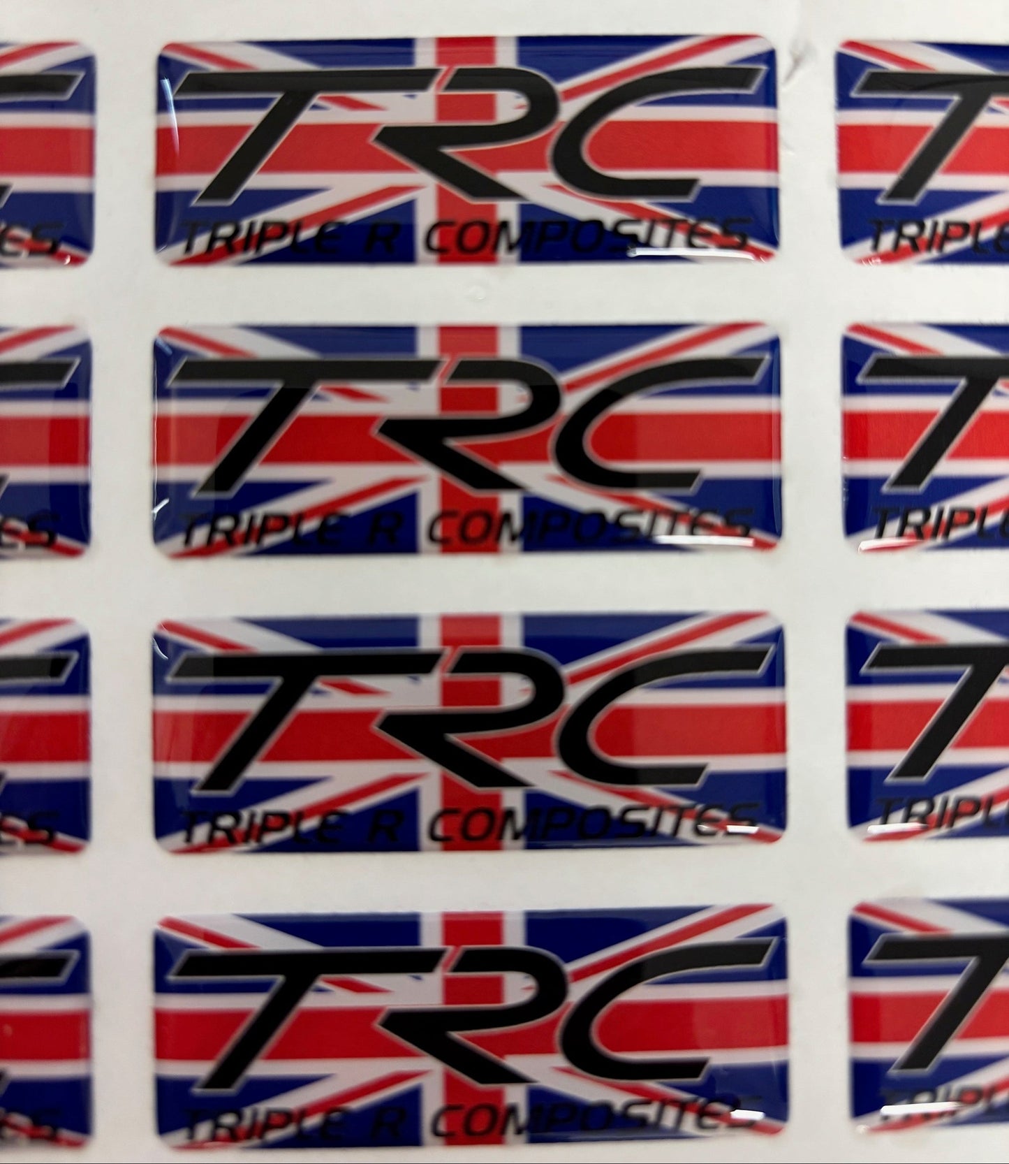 TRC Gel Badge - Union Jack Edition