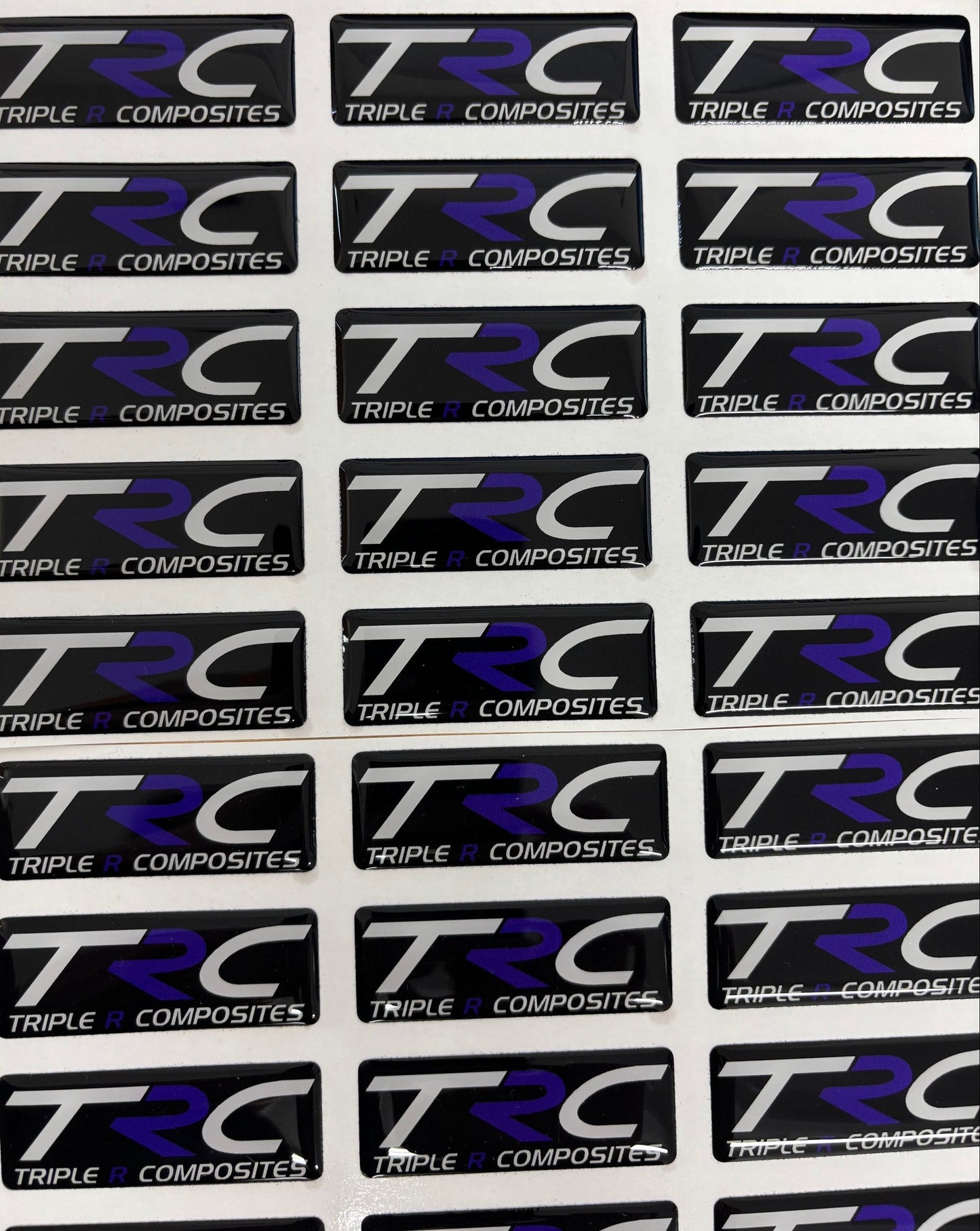 TRC Gel Badge - Purple Edition