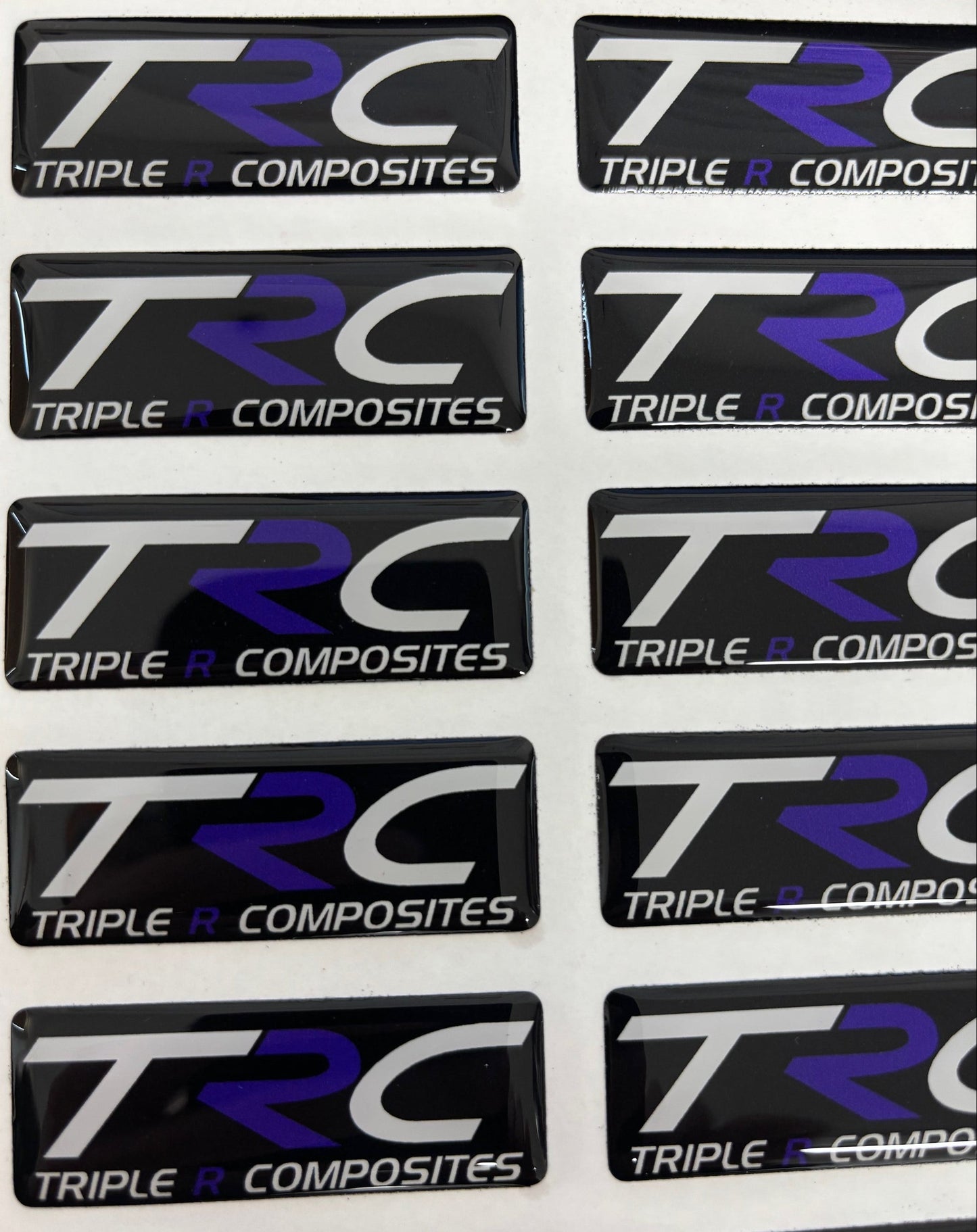 TRC Gel Badge - Purple Edition