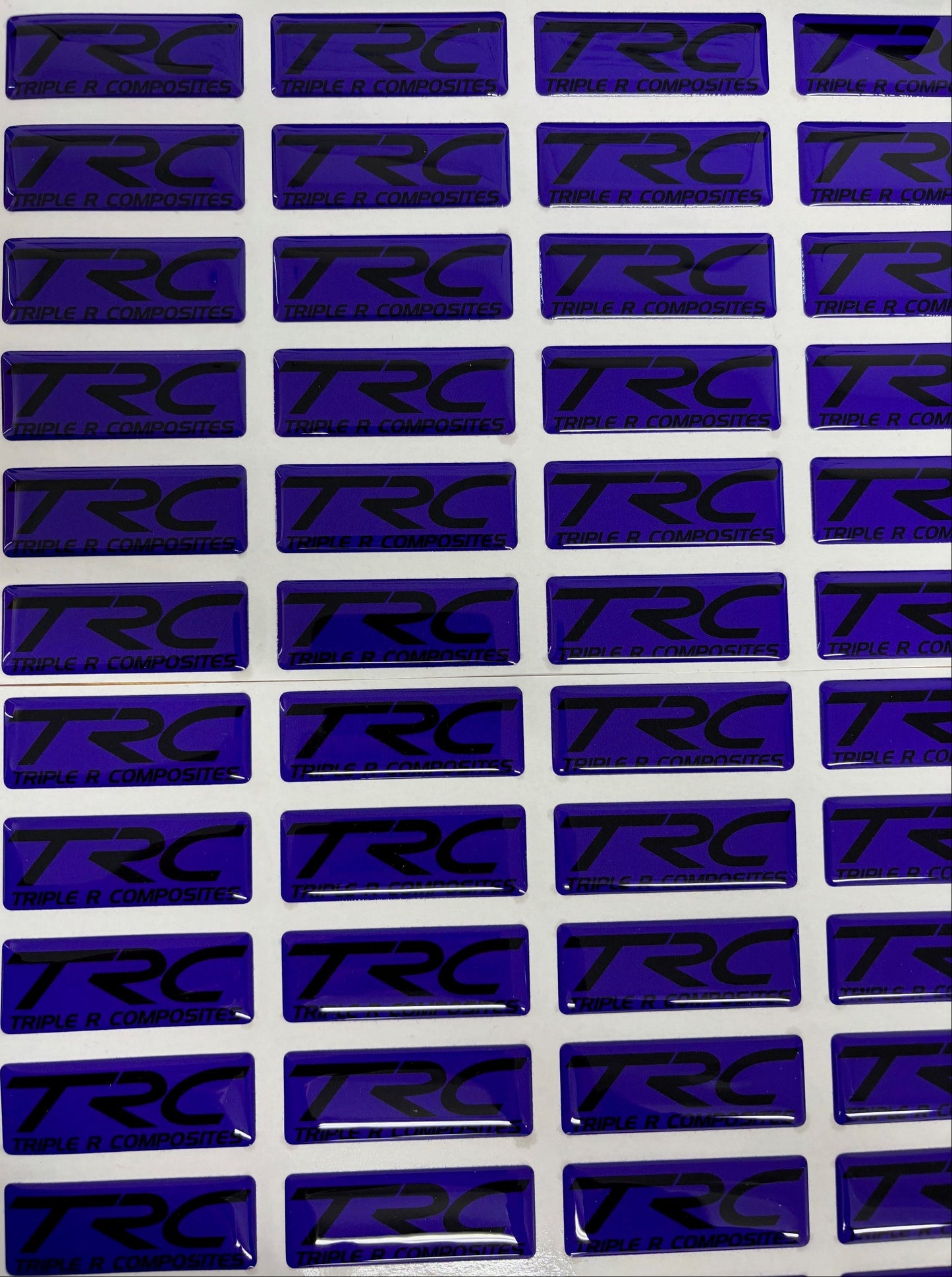 TRC Gel Badge - Purple Edition