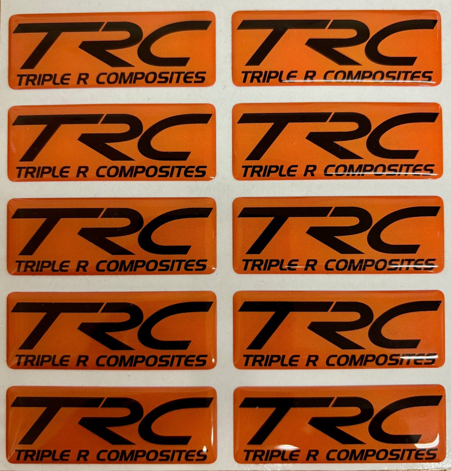 TRC Gel Badge - NEON Edition