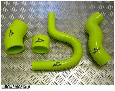 Ford Focus MK2 RS 4 Piece Top Hoses Silicone Hose Kit Roose Motorsport
