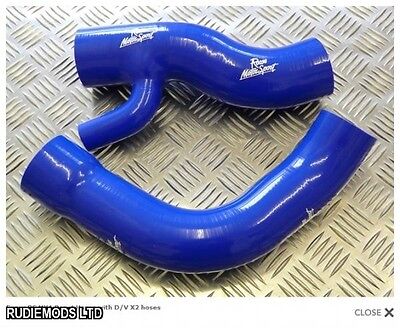 Ford Focus Mk1 RS 2 piece Boost with D/Valve Silicone Hose Kit Roose Motorsport