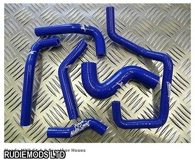 Mazda MX5 Eunos Mk1 NA 1.6 Breather Silicone Hose Kit Roose Motorsport