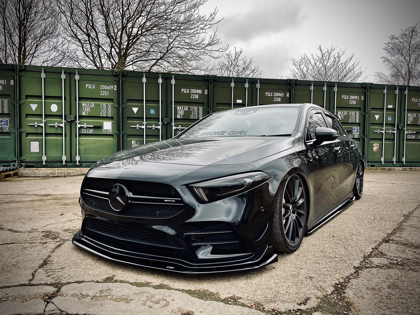 Mercedes A35 AMG W177 - Front Splitter