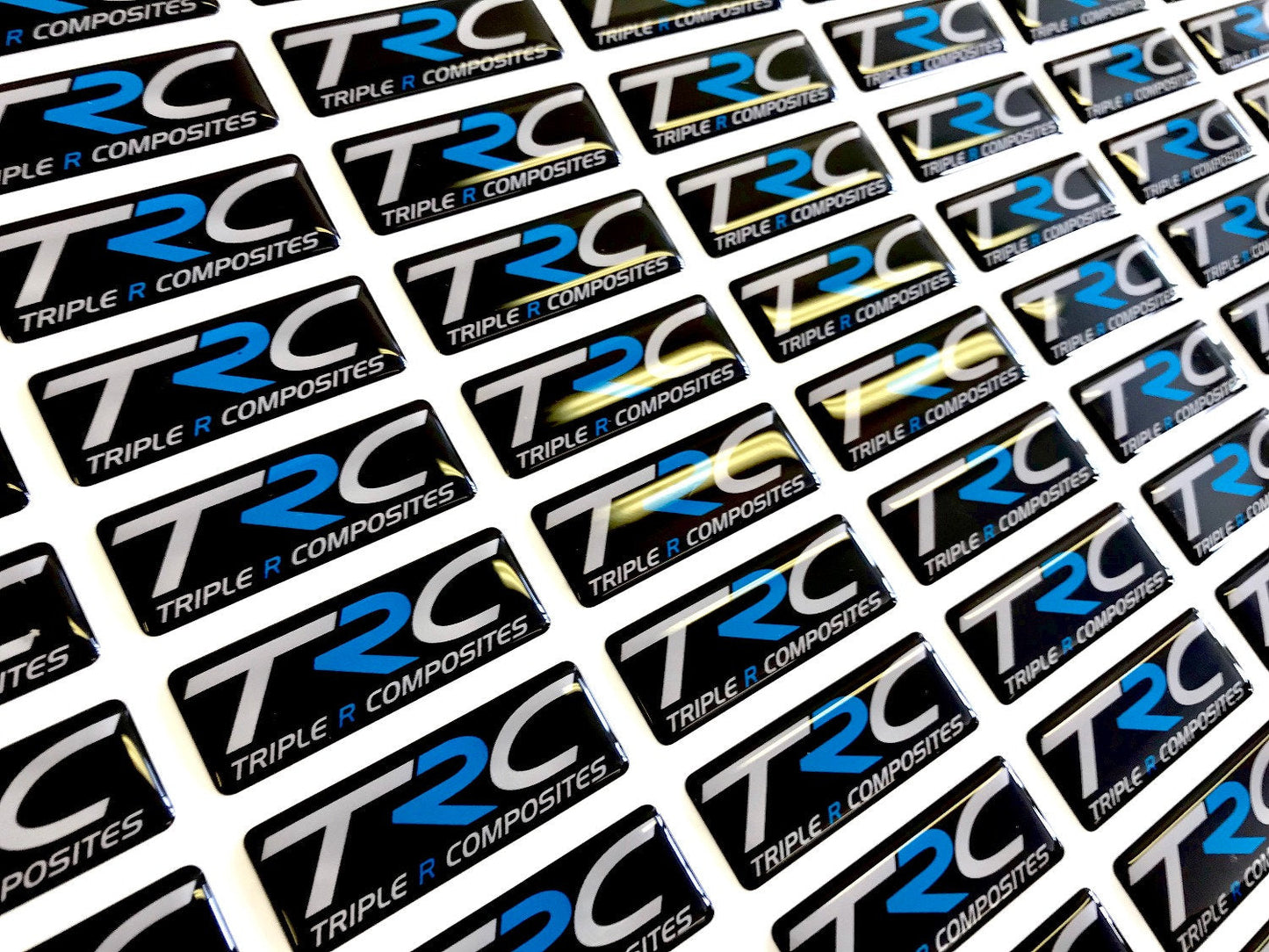 TRC Gel Badge - Nitrous Blue Edition