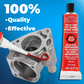 JB-Weld Red Hi-Temp RTV Silicone Instant Gasket Maker Sealant Glue 85G 31314UK