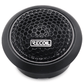 tweeter and triple-level tweeter crossover set Recoil Echo-Series RET1 1 inch silk dome (PAIR)