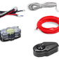 slim amplified underseat car subwoofer & wiring kit 8-inch (200mm) 550W RECOIL