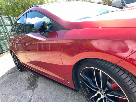 Seat Leon MK3.5 FR 5 Door - Side Skirt Splitters
