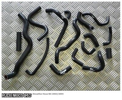 Fits Subaru Impreza WRX UK Blobeye 03-04 Breather Silicone Hose Kit Roose