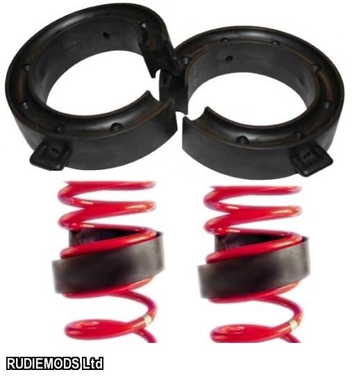 52-65mm Gap Car Suspension Coil Spring Assistors Heavy Duty Rubber Towing 1 PAIR