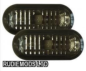 Ford Fiesta Mk 6.5 05 onwards facelift Crystal Black Side Repeaters 1 Pair
