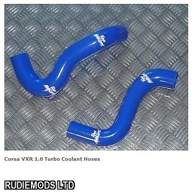 Vauxhall Corsa D VXR 2 piece Coolant Silicone Hose Kit Roose Motorsport