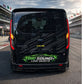 Transit Custom Van MK2 2018 On Sequential Indicator LED Rear Lights Smoked