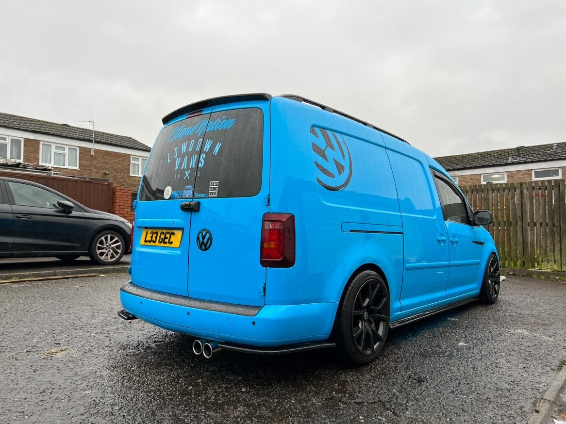 Volkswagen Caddy MK3 2K Maxi - Rear Spats