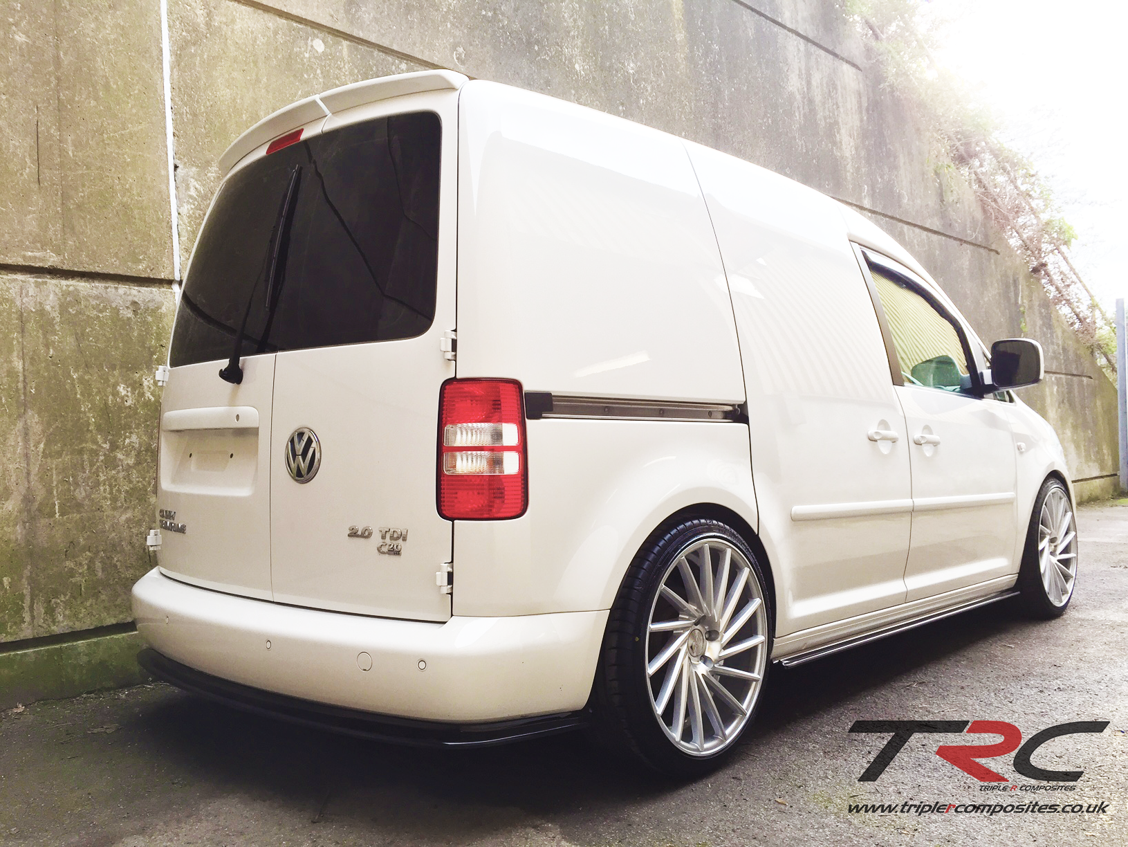 Volkswagen Caddy MK3 2K - Rear Splitter – BigsSoundsLowSkirts