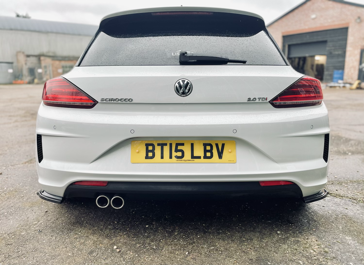 Volkswagen Scirocco MK3 GTS Facelift - Rear Spats