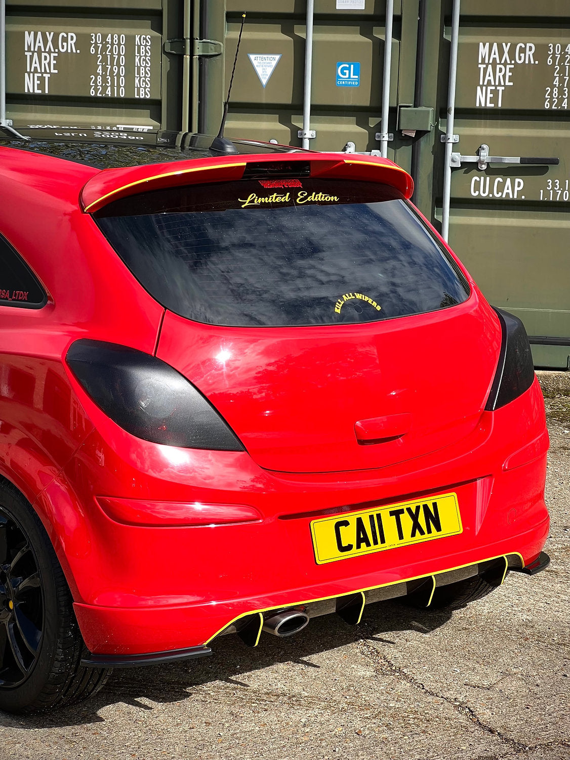 Vauxhall Corsa D LE - Rear Spats