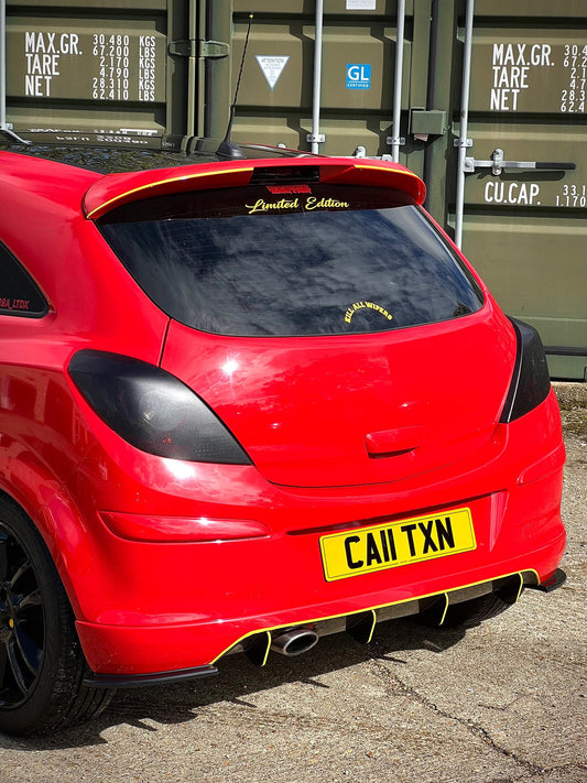 Vauxhall Corsa D LE - Rear Spats