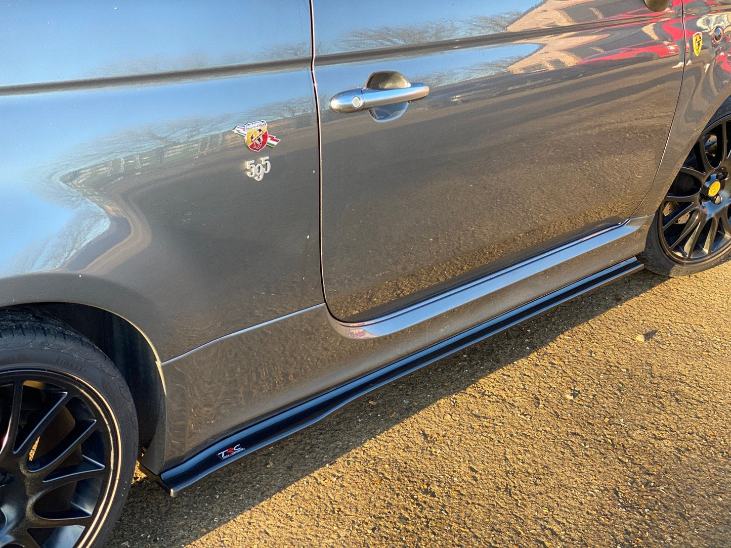Fiat Abarth 595 Series 4 - Side Skirt Splitters