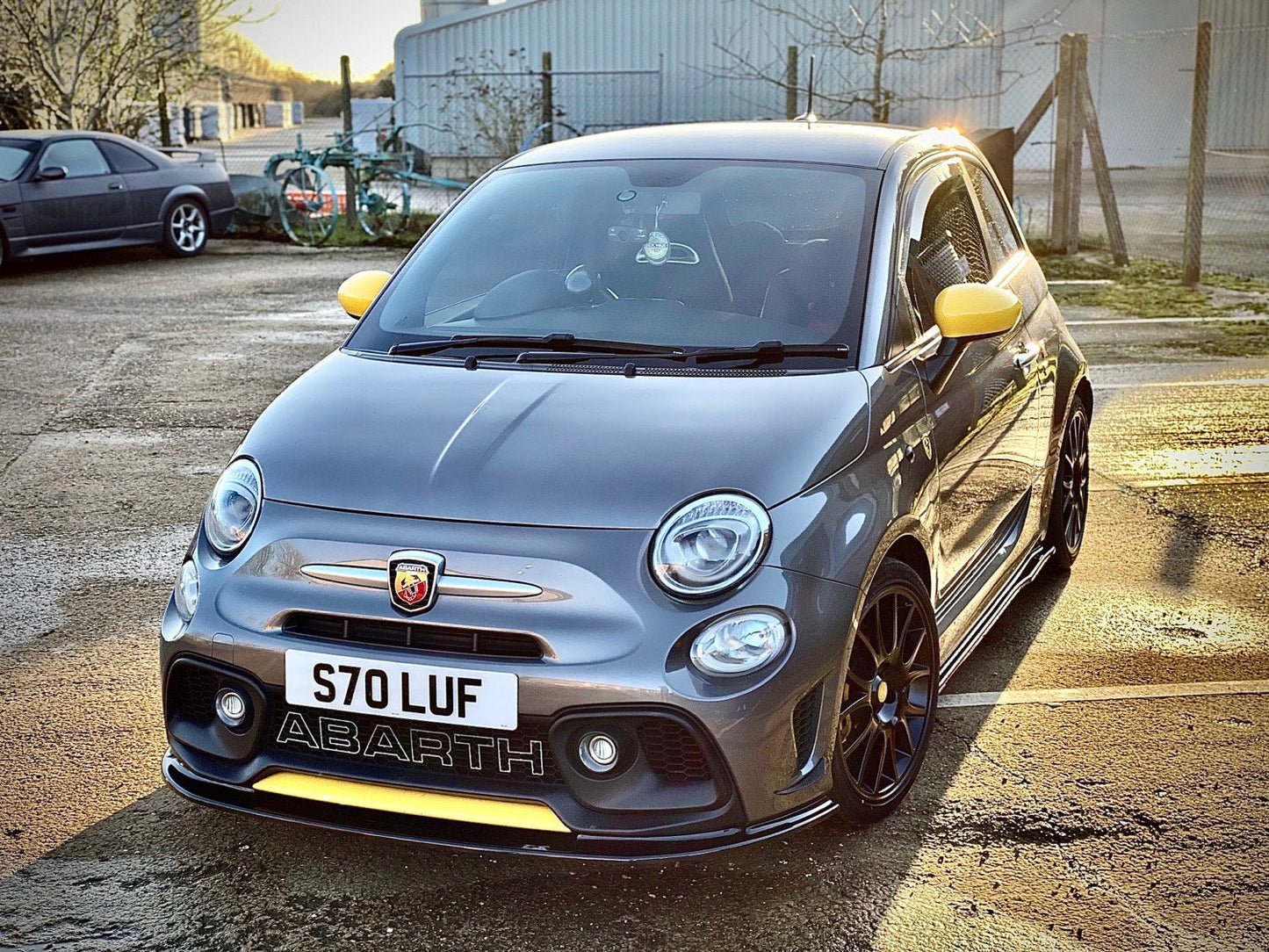 Fiat Abarth 500 Series 3 - Side Skirt Splitters