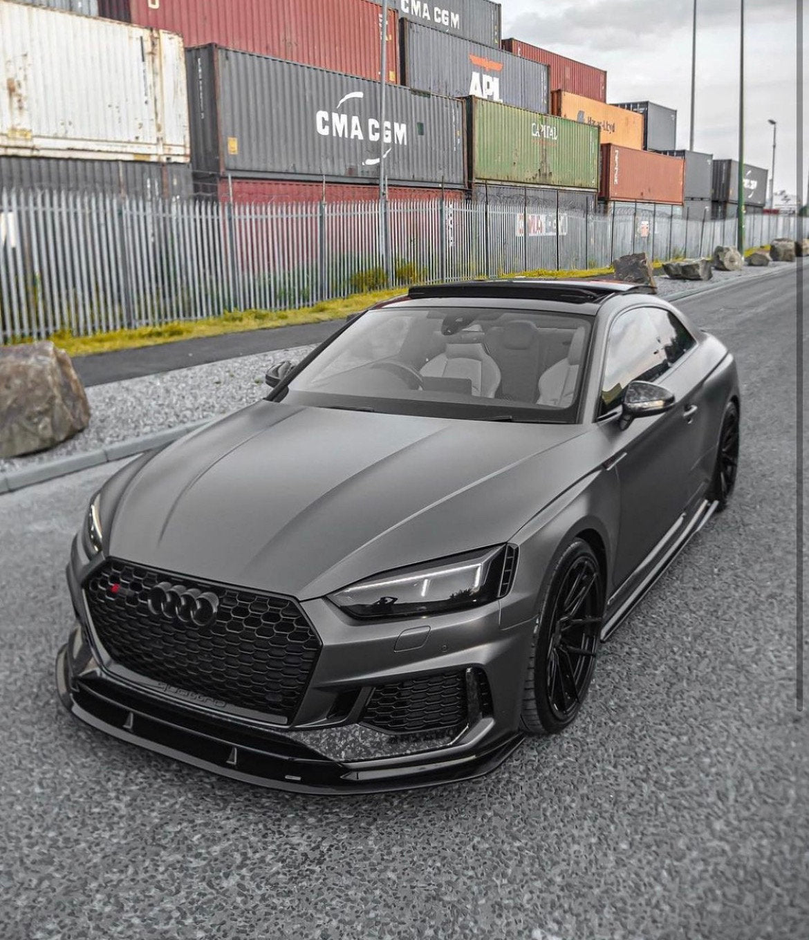 Audi RS5 B9 Coupe - Side Skirt Splitters