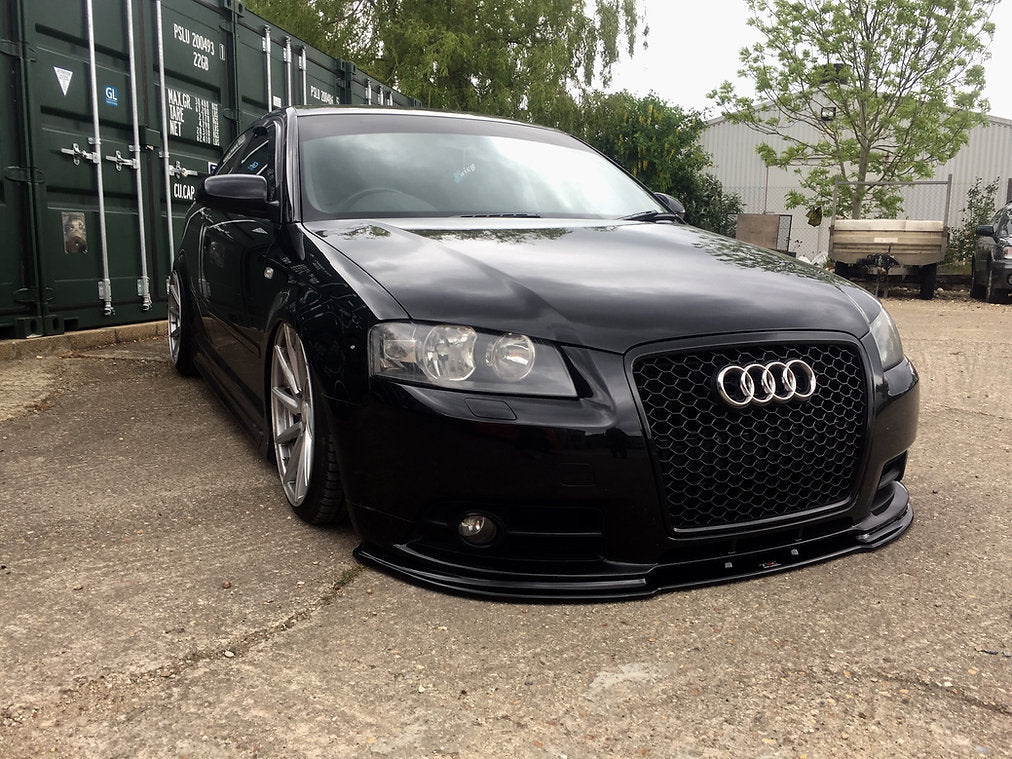 Audi A3 S-Line 8P Pre Facelift - Front Splitter