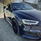 Audi S3 8V Facelift Sportback 5 Door - Side Skirt Splitters
