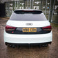 Audi S1 8X - Rear Finned Diffuser
