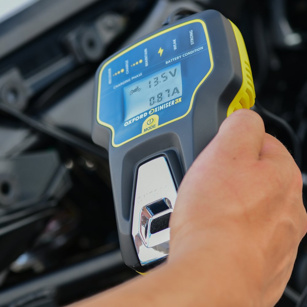 Battery management Charger System Oximiser 3x Motorcycle 12V Oxford EL200