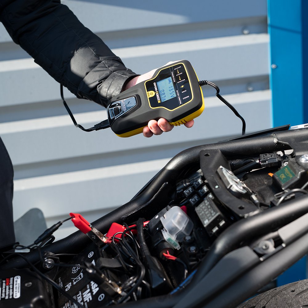 Battery management Charger System Oximiser 3x Motorcycle 12V Oxford EL200