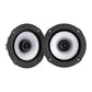 Kicker Marine 6.5" (165mm) Flush Mount Speakers with White & Silver Grills