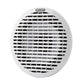 Kicker Marine 6.5" (165mm) Flush Mount Speakers with White & Silver Grills