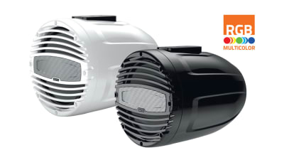 Hertz Marine HTX 8 M-FL-W 8 inch Marine tower coaxial speaker set White