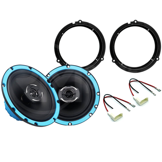 6.5 Inch coaxial speaker upgrade fitting kit Ford Fiesta, Focus, Ranger