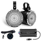 water-resistant speakers 4-inch amplified 200 Watt PAIR Recoil R4 Marine & Power-Sports