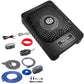 slim amplified underseat car subwoofer & wiring kit 8-inch (200mm) 550W RECOIL