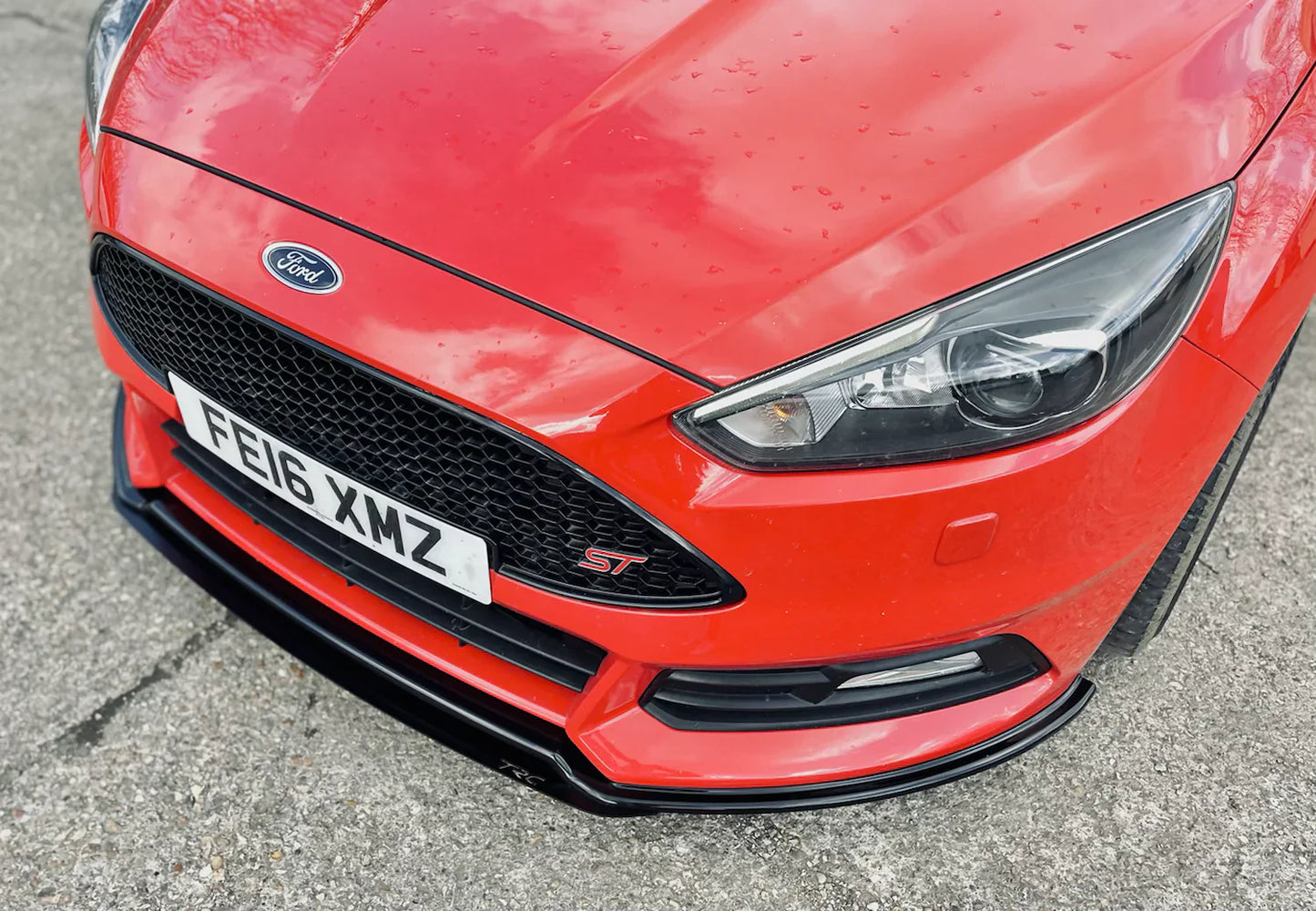 Ford Focus MK3.5 ST250 - V2 Front Splitter + Splitter Blade
