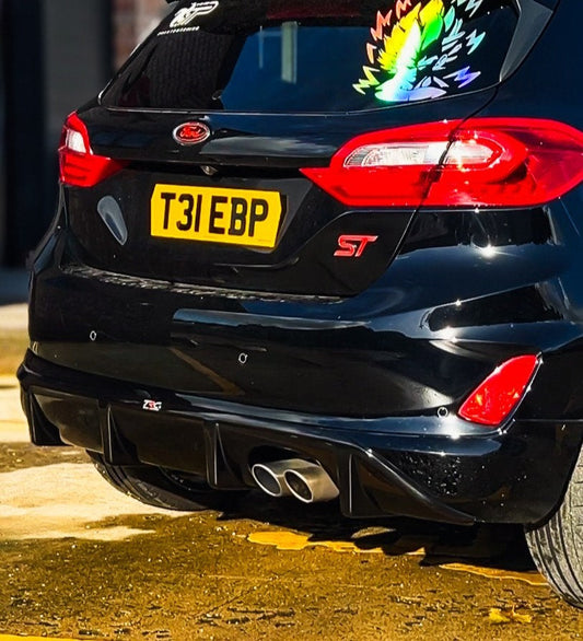 Ford Fiesta MK8 ST-Line - Rear Finned Diffuser