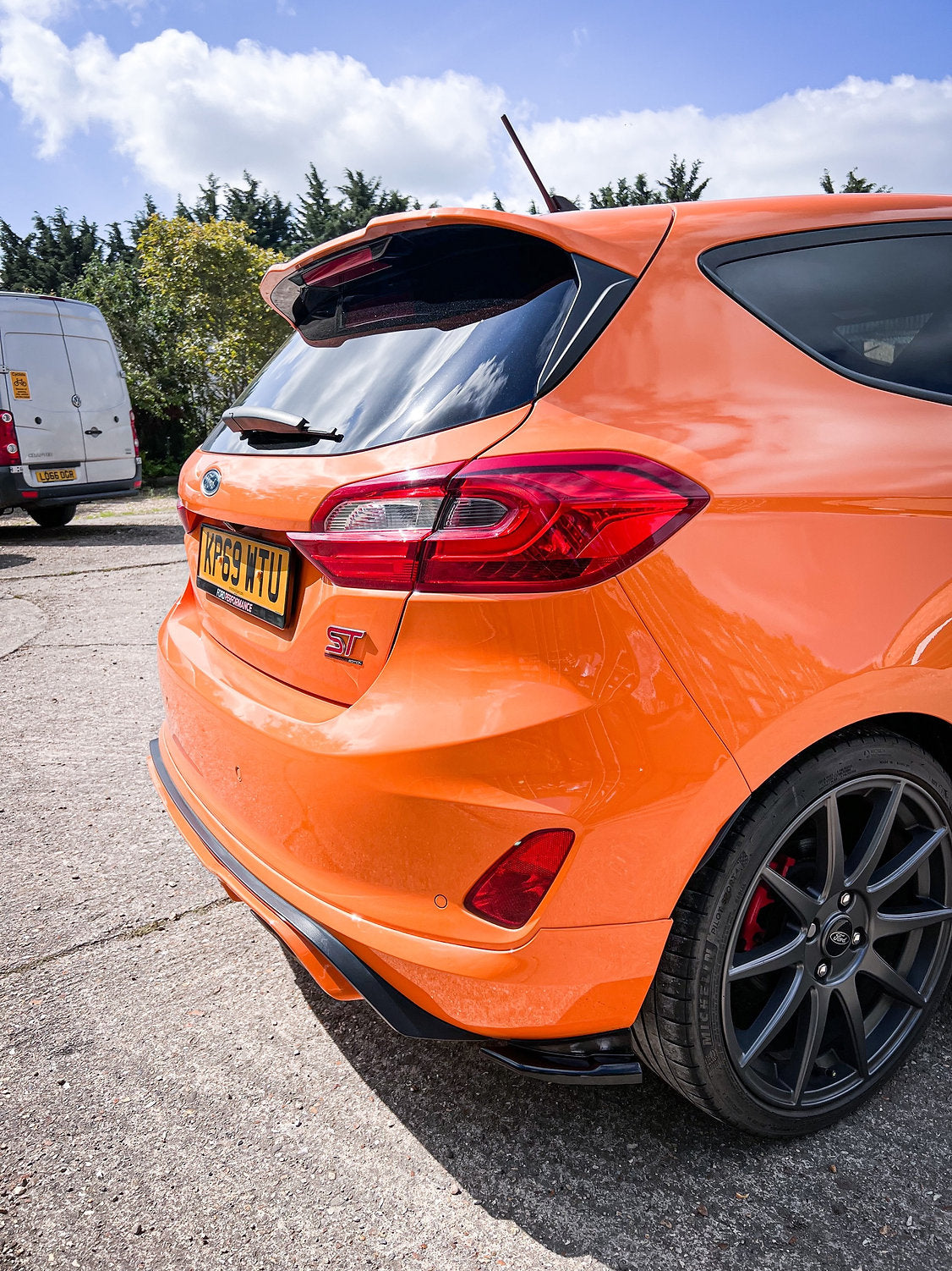 Ford Fiesta MK8.5 ST-Line - V2 Rear Spats