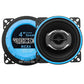 speakers coaxial car 100mm 4inch 180 watt full-range (PAIR) RCX4 RECOIL Echo-Series