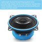 speakers coaxial car 100mm 4inch 180 watt full-range (PAIR) RCX4 RECOIL Echo-Series