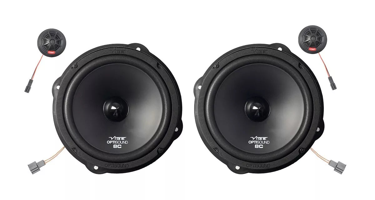 VIBE 8" Inch MK2 AUDI TT / Q7 Car Stereo Speaker Upgrade Fitting Kit