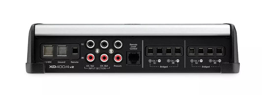 JL Audio XD400/4v2 4 Ch. Class D Full-Range Car Audio Amplifier, 400 W